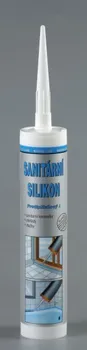 Stavební silikon Sanitární silikon SL Den Braven 310ml šedý