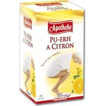 Apotheke Černý čaj Pu-Erh a citron 20 x…