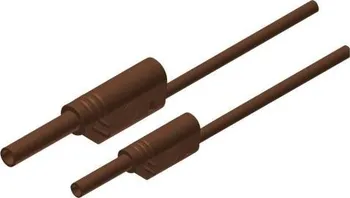 Měřicí kabel Měřicí kabel Hirschmann MAL S WS 2-4 100/1 mm2, 4 mm, hnědý