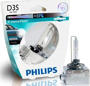 Autožárovka Xenony D3S 42V 35W X-treme Vision 42403XVS1 Philips