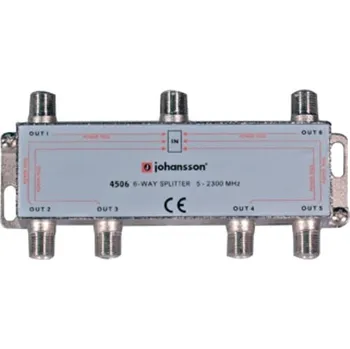 Anténní zesilovač Johansson 4506 anténní rozbočovač