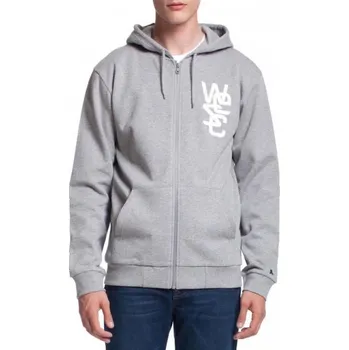 Dámská mikina WESC mikina OVERLAY grey melange