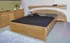 Dřevěná postel Petra - rovné čelo 200x160