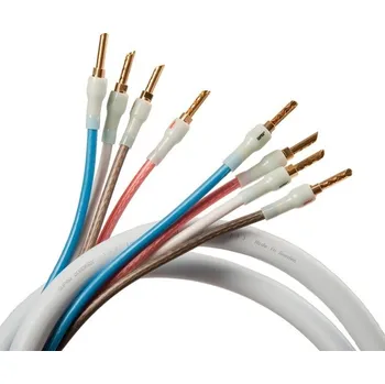Audio kabel Supra Quadrax 4x2.0mm set Bi-amp CombiCon s banánky