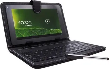 Pouzdro na tablet Natec SCALAR pouzdro s klávesnicí pro tablet 8'', micro USB, eko kůže, stylus