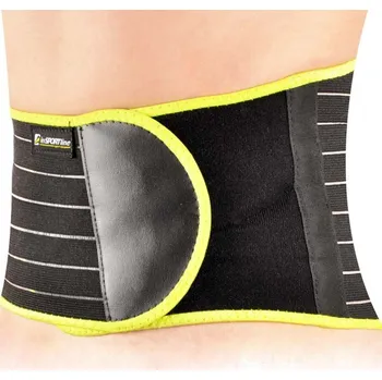 Insportline Magnetický bambusový bederní pás, S