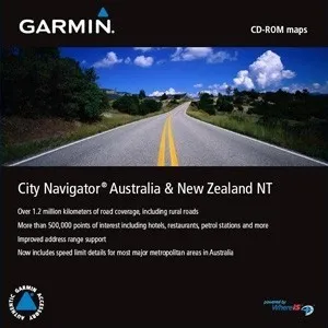 Mapový podklad pro GPS navigaci Garmin CityNavigator® NT Australia amp; New Zealand, microSD/SD