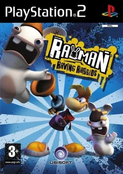 Hra pro starou konzoli Rayman: Raving Rabbids PS2