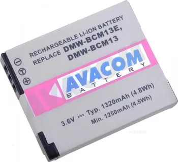 Článková baterie Avacom DMW-BCM13, BCM13E Li-ion 3.6V 1320mAh 4.8Wh