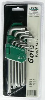 Klíč Sada Gola Torx TX10-TX50 - 9 díl. č.920900 