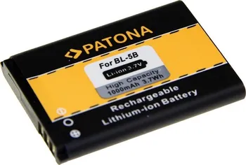 Baterie pro mobilní telefon Baterie PATONA Aku Nokia BL-5B 1000mAh 3,7V Li-Ion