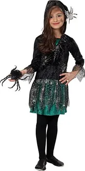 Karnevalový kostým Pavoučí dívka - šaty s kapucí