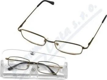 Brýle na čtení KEEN by American Way	Brýle čtecí s pouzdrem + 3.00 šedé v etui