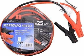 Startovací kabel Startovací kabely 25 délka 3,5m TÜV/GS DIN72553