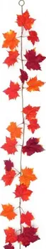 Umělá květina Girlanda podzimní, oranžová, 180cm