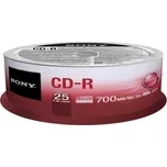 Sony CD-R 700MB 48x 25 ks cake box