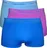 Pánské boxerky CALVIN KLEIN Cotton Stretch Blue 3-pack bílé