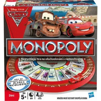 Desková hra Hasbro Monopoly Cars 2