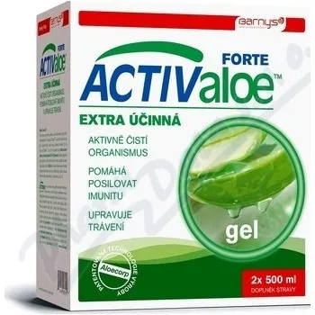 Barny`s Active Aloe vera Forte 500ml-dvojbalení
