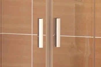 Sprchové dveře RAVAK Blix Sprchové dveře BLDP2-110 L satin Transparent 0PLD0U00Z1