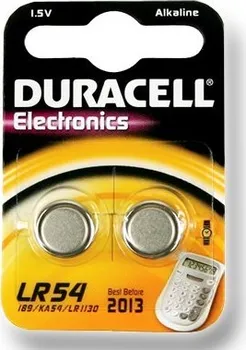 Článková baterie DURACELL knoflíkový článek 1.5V, LR54
