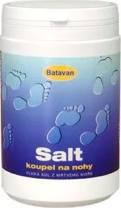 Kosmetika na nohy Batavan Salt koupel na nohy 150 g