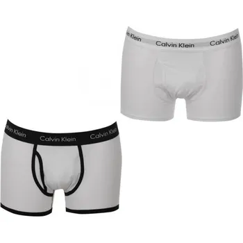 Boxerky Calvin Klein Klein 2 Pack Boxers Mens bílá