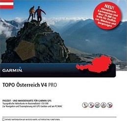 Garmin Turist. mapa Rakouska, TOPO Austria v4 PRO, DVD + micro - Zbozi.cz