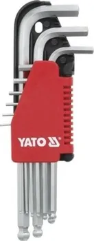 Klíč Klíč imbusový sada 1.5 - 10 mm CrV 9 ks Yato YT-0505