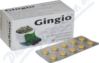 Přípravek na podporu paměti a spánku Gingio tablety por.tbl.flm.90x40mg