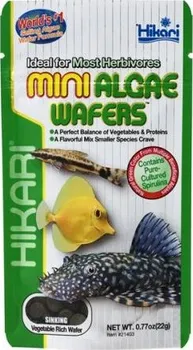 Krmivo pro rybičky Hikari Tropical mini algae wafers 22 g