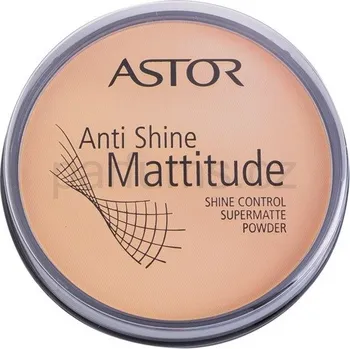 Pudr Recenze Astor Matující pudr Anti Shine Mattitude (Shine Control Supermatte Powder) 14 g