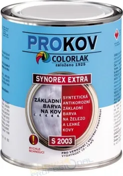 Colorlak Synorex Extra S 2003 syntetická antikorozní základní barva Bažina 0,6 l
