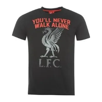 Pánské tričko Recenze Source Lab Liverpool FC Crest T Shirt Mens Black