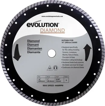 Pilový kotouč EVOLUTION KOTOUČ EVO DIAMOND R2 355 x 25 mm