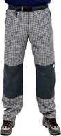 REJOICE MOTH K112/U55 šedá kostka - plátěné kalhoty rejoicky Velikost L