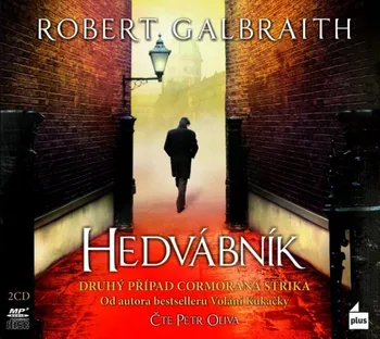 Hedvábník - Robert Galbraith (2015, čte Petr Oliva) CDmp3
