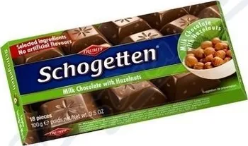 Čokoláda Schogetten mléčná čokoláda s lískovými oříšky 100g