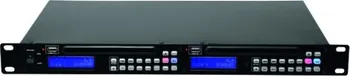CD přehrávač Omnitronic DMP-202 dual USB CD přehrávač
