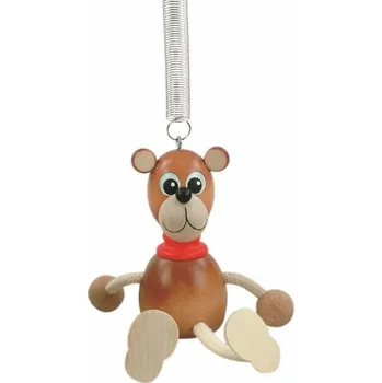 Dřevěná hračka Woody Pérák - Hnědý medvěd