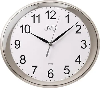 Hodiny Tiché netikající plynulé hodiny JVD sweep HP664.6 