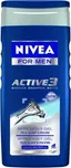 Nivea Active 3 sprchový gel 250 ml