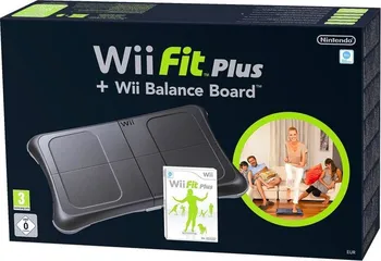 Nintendo Wii FIT Plus černý