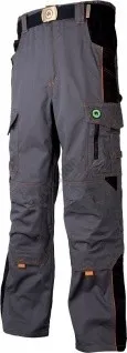 montérky Zimní kalhoty do pasu VISION - šedo-černé , velikost XXL
