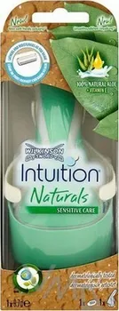 Holítko Wilkinson Intuition Naturals Sensitive Care holící strojek + 1 náhradní hlavice