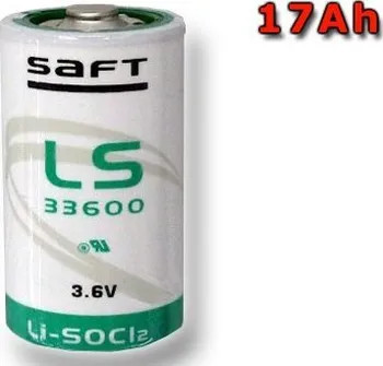 Článková baterie SAFT LS 33600 lithiový článek 3.6V, 17000mAh