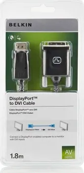 Video kabel Belkin DisplayPort M/M - 1,8 m