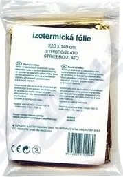 Lékárnička Izotermická folie Fixaplast 220x140 stříbro/zlato
