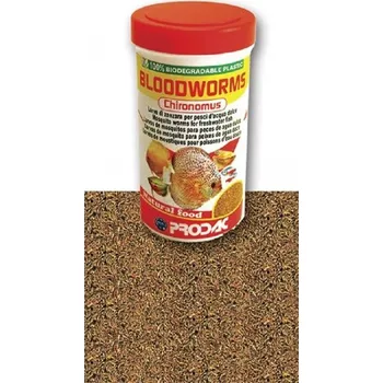 Krmivo pro rybičky Prodac Bloodworms Chironomus 100 ml