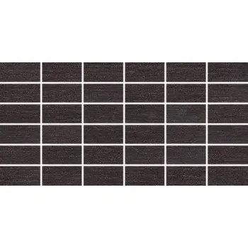 Obklad Rako Fashion mozaika 5 x 10 cm černá